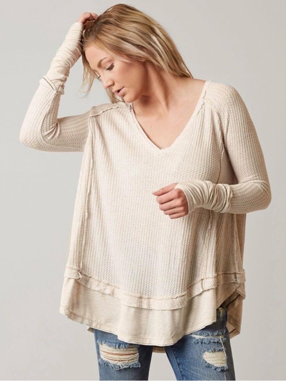 Free People We The Free Laguna Thermal Top